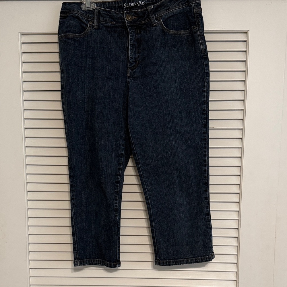 St. John's Bay Dark Blue Ankle Jeans